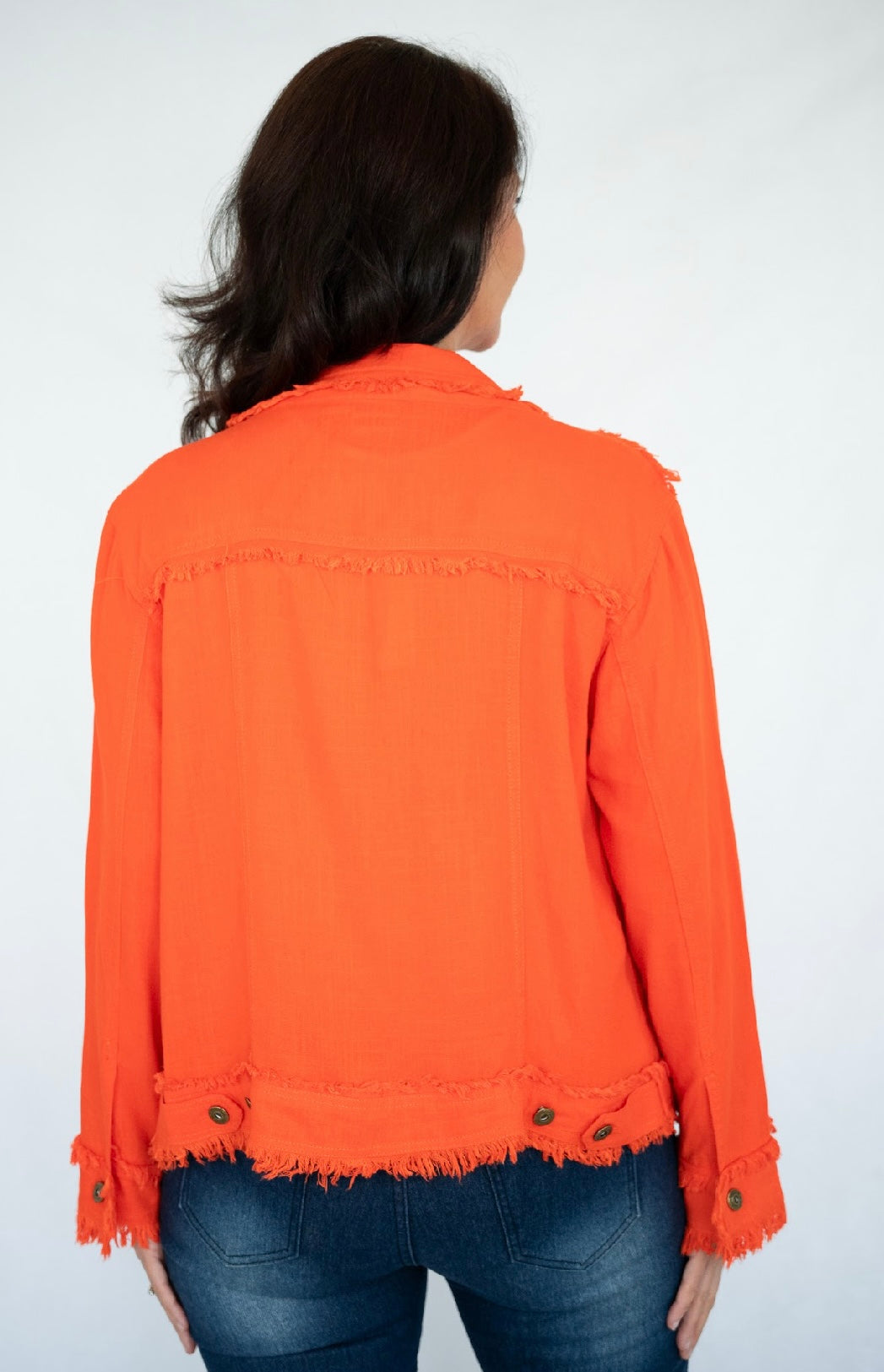 ESTELLE JACKET - TANGERINE