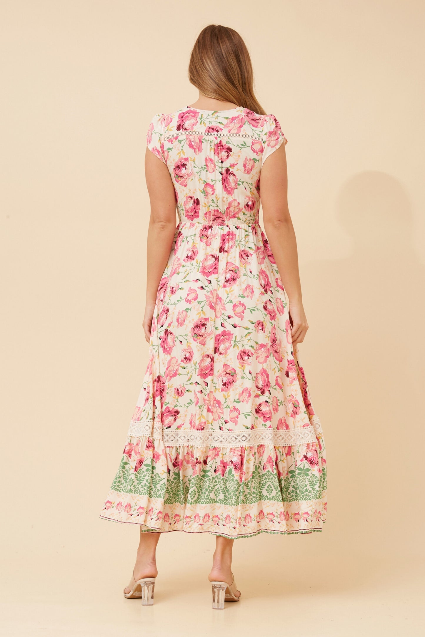 NIKOLA MAXI DRESS - PINK