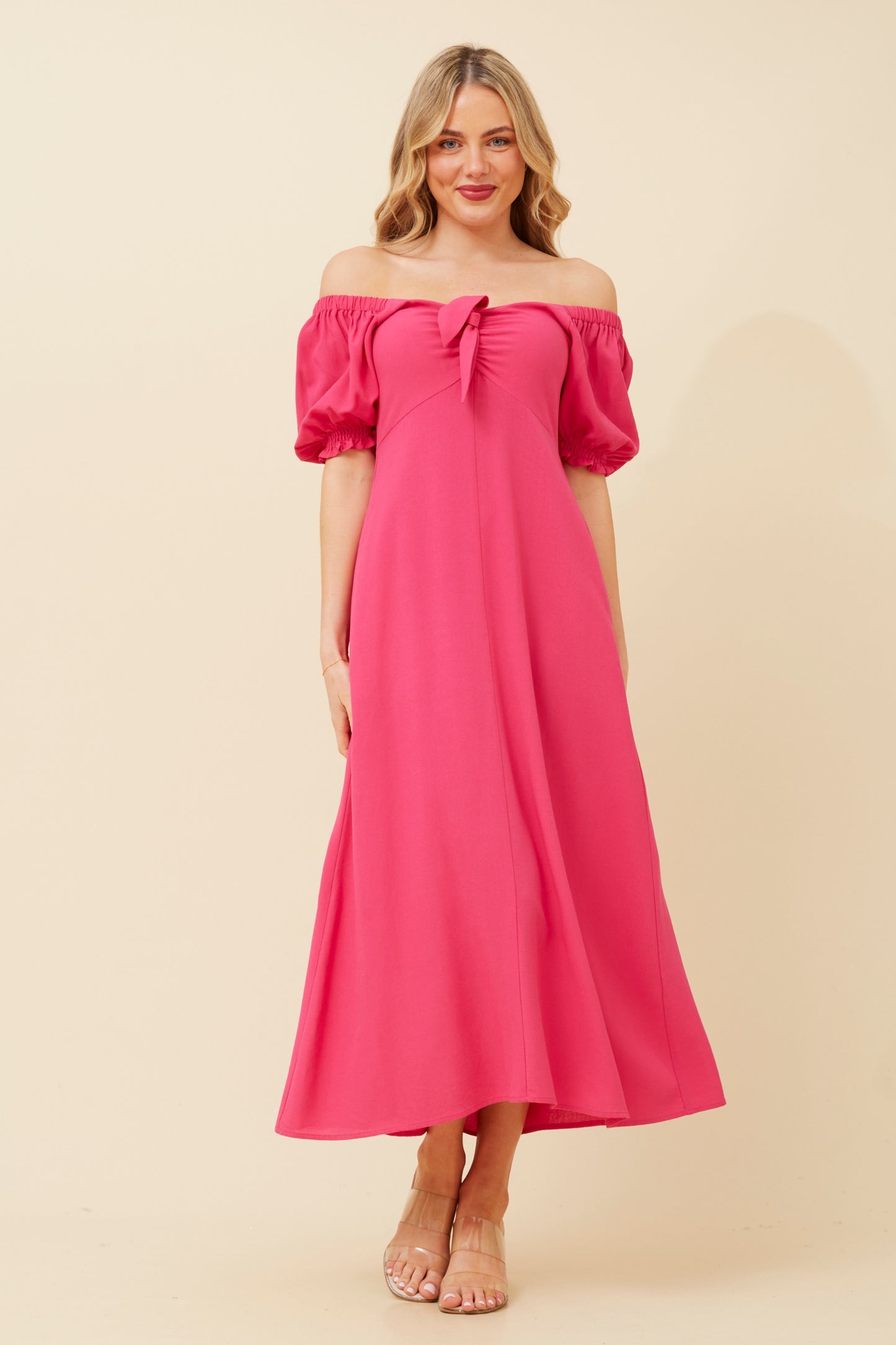 WINONA MIDI DRESS - PINK