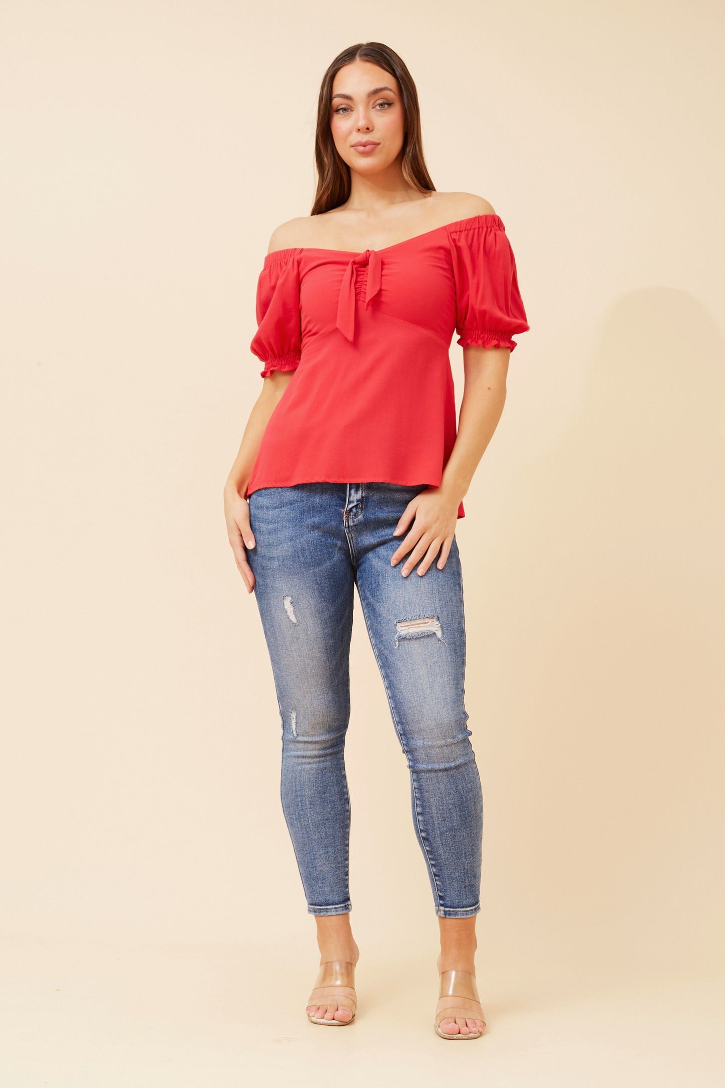 WINONA TOP - RED