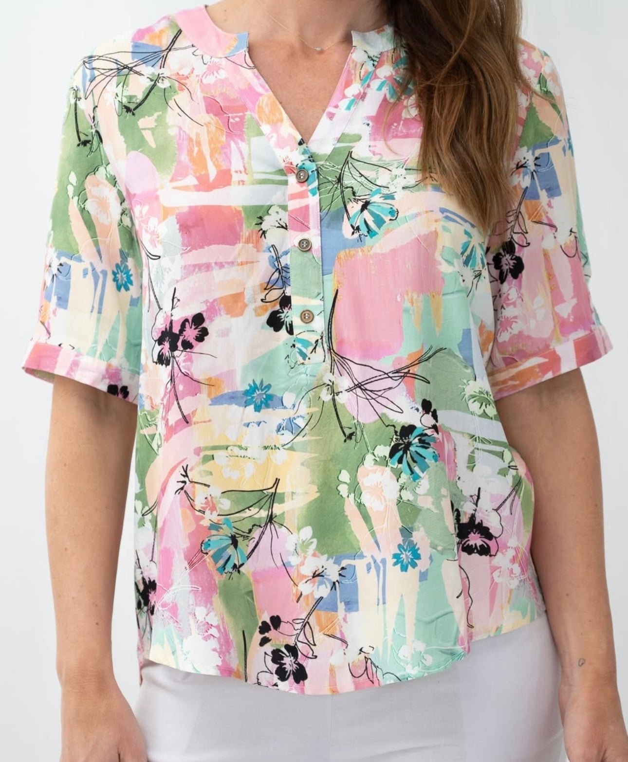 DORIE TOP - PINK