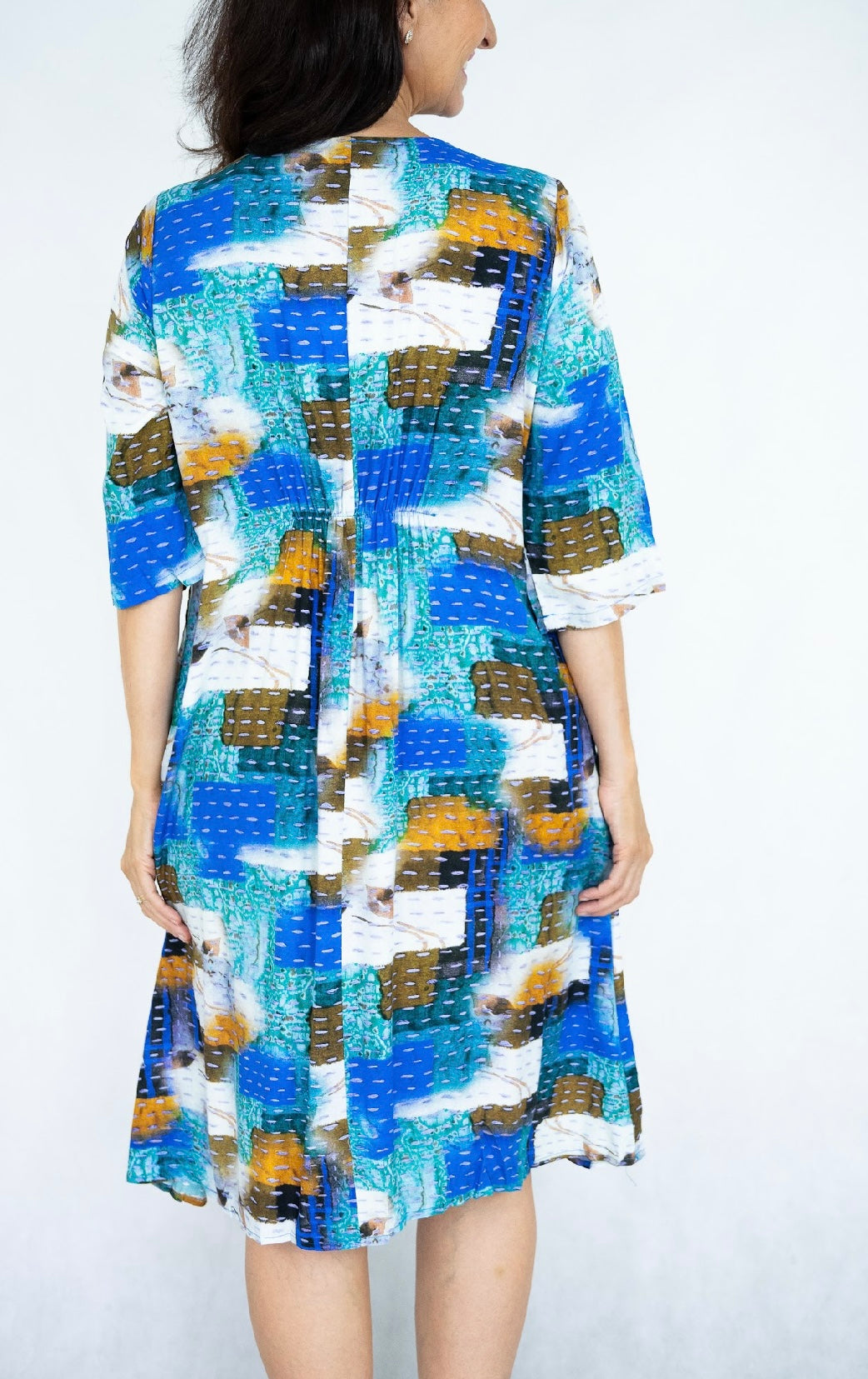 MELINDA MINI DRESS - GREEN