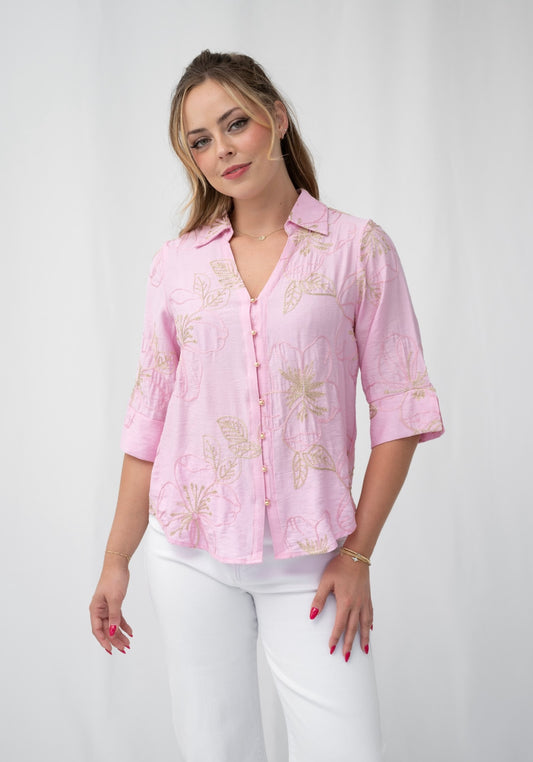 TANISHA TOP - PINK