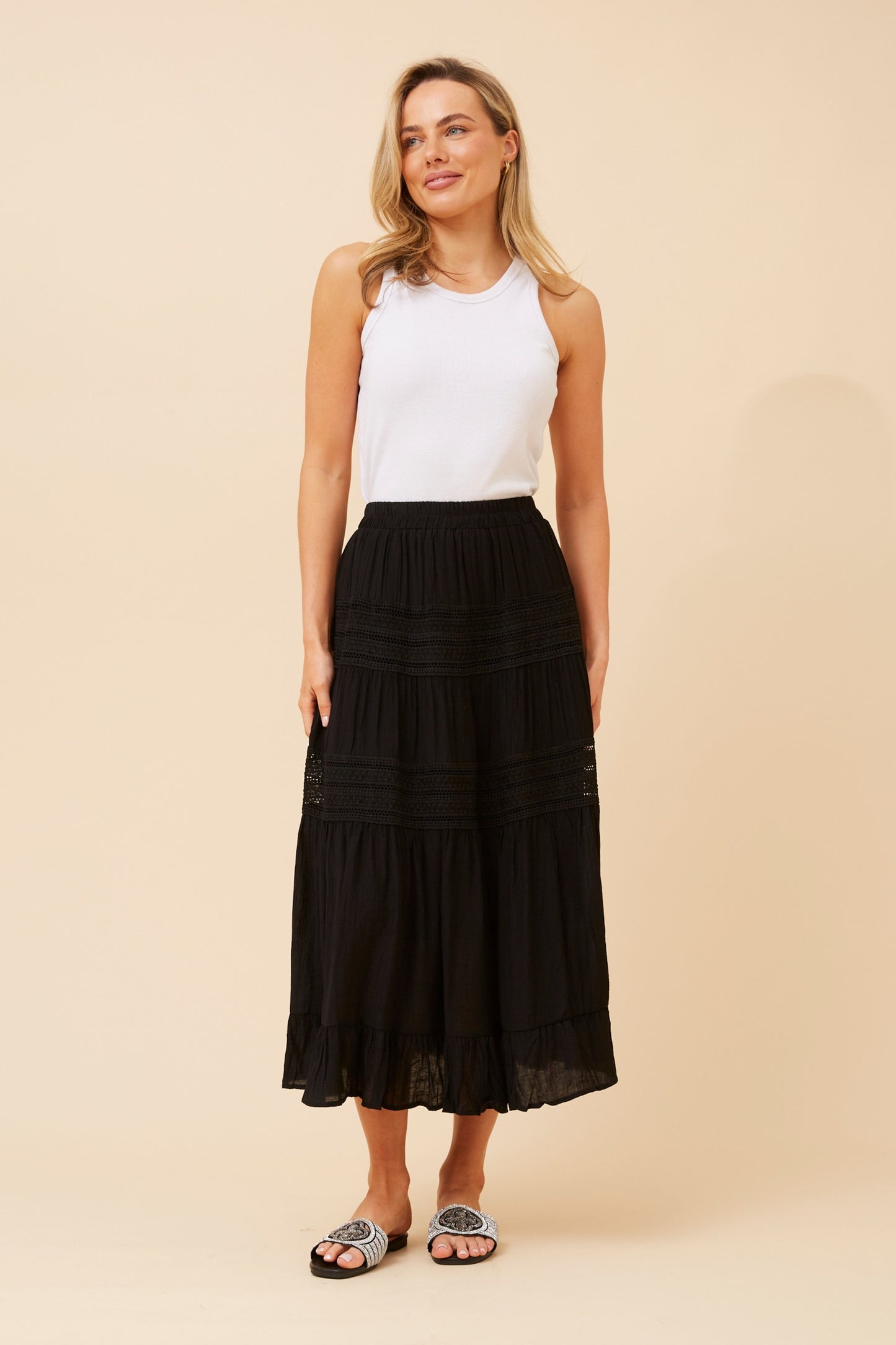 LAINEY SKIRT - BLACK