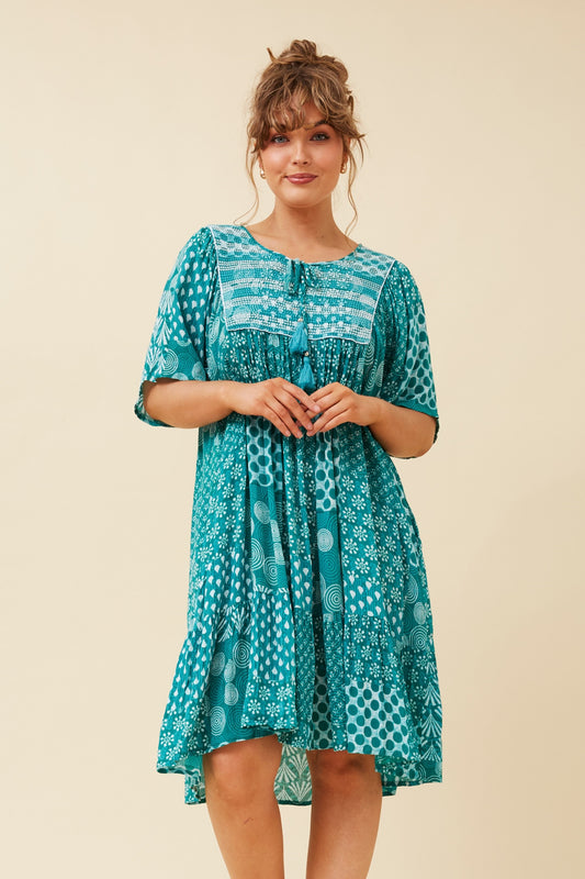 JUDIE MIJI DRESS - GREEN