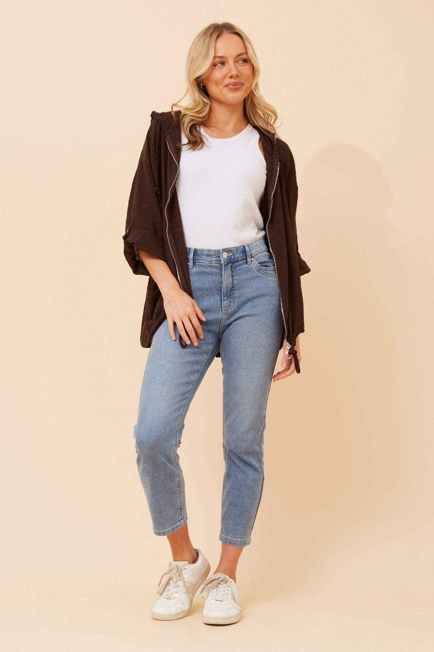 MARISSA JACKET - BITTER CHOCOLATE