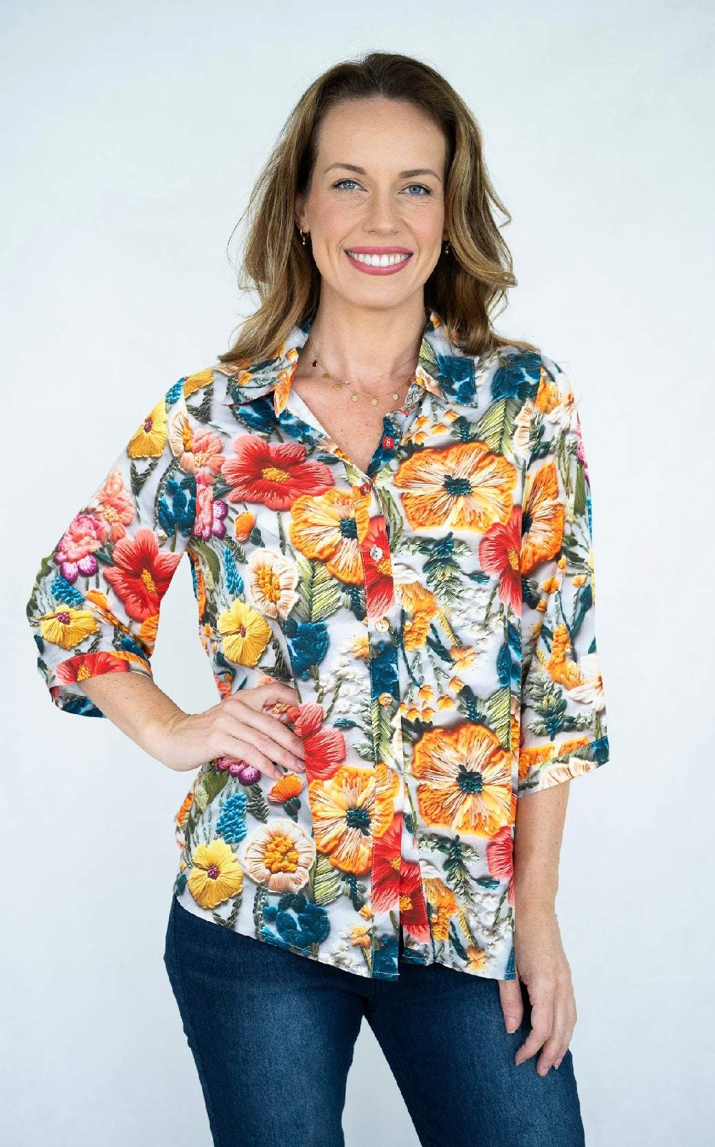 MORGAN TOP - RED