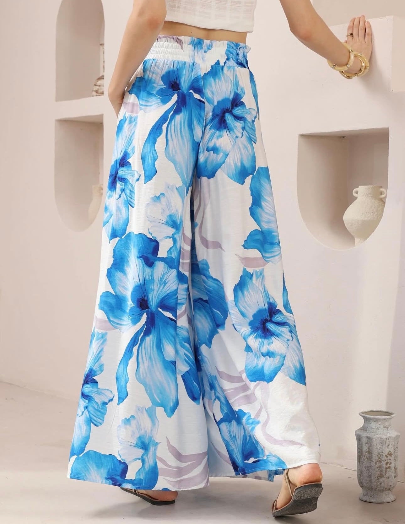 CHANTELLE PANTS - BLUE