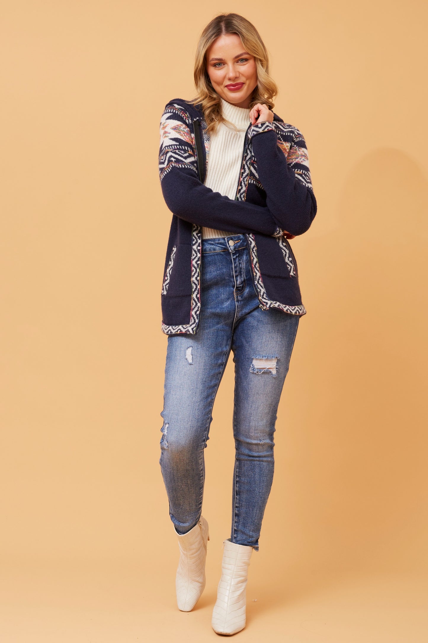 JUSTINE KNIT JACKET