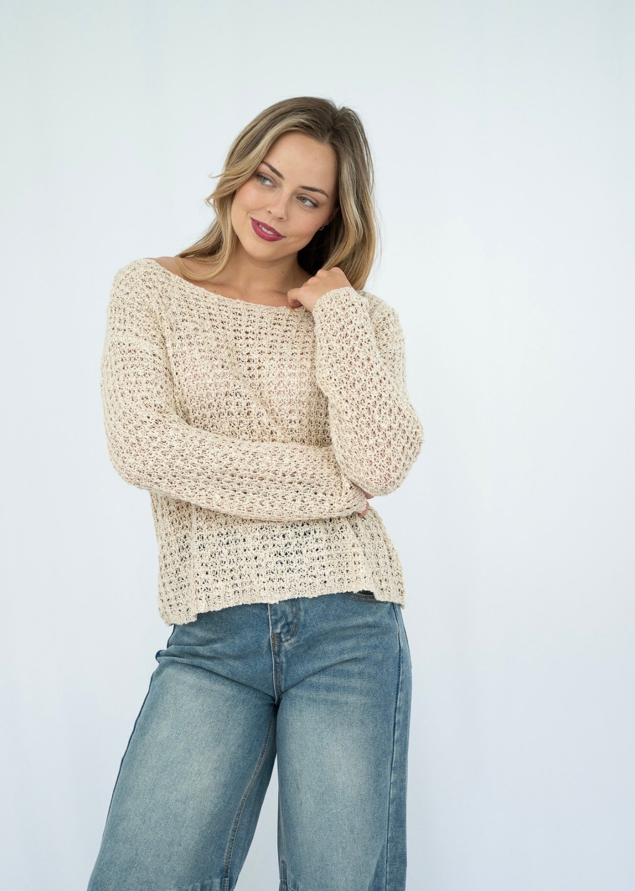 SHELBY KNIT - BEIGE