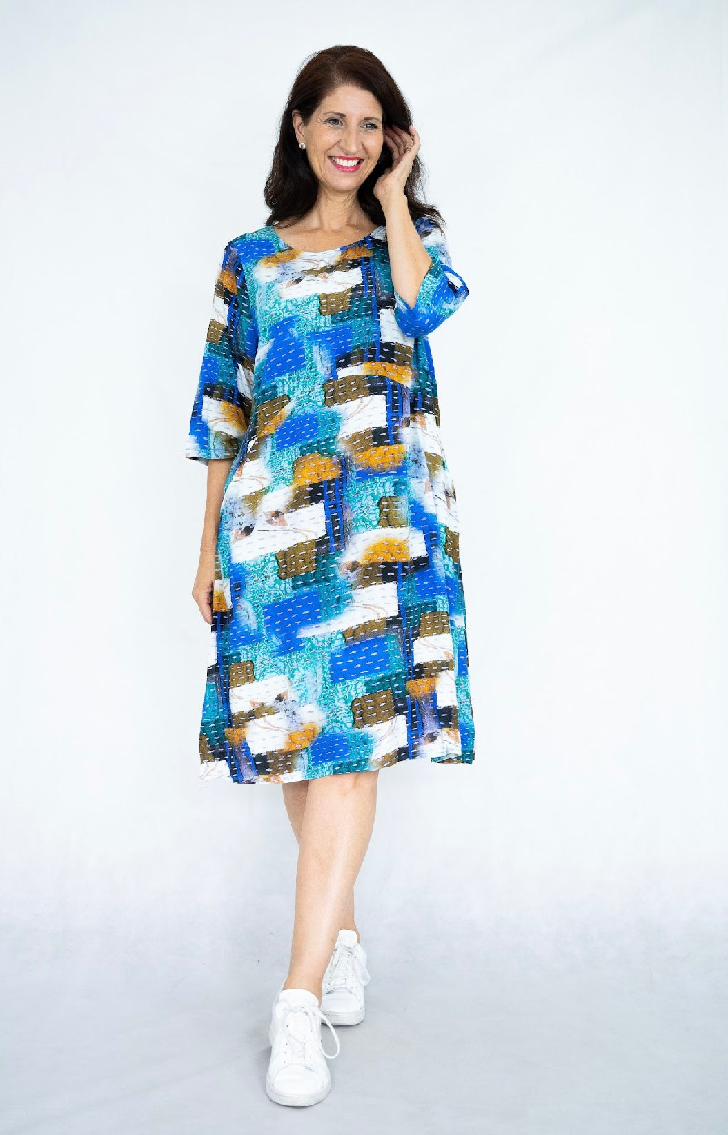 MELINDA MINI DRESS - GREEN