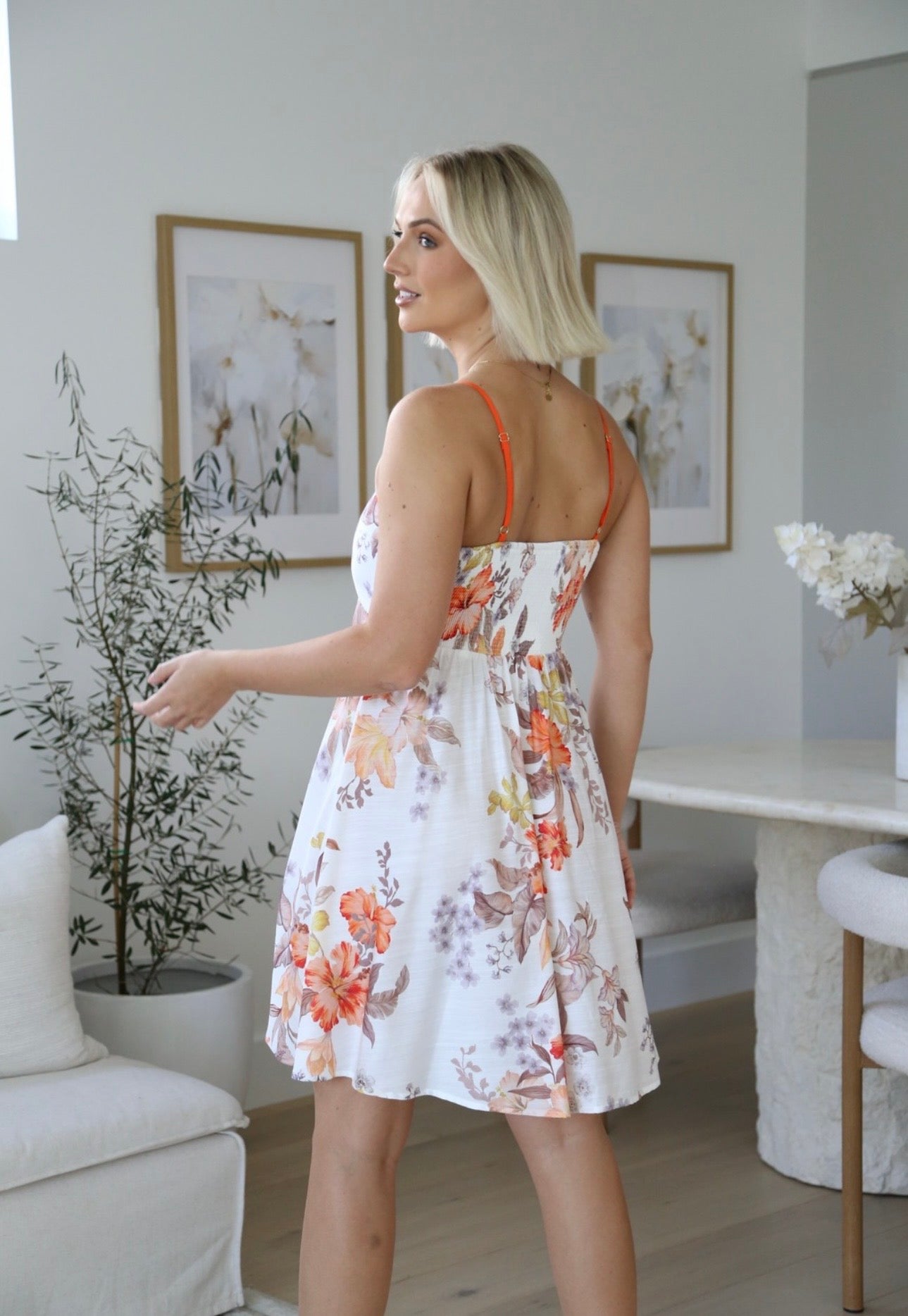 KIANA MINI DRESS - STRAP