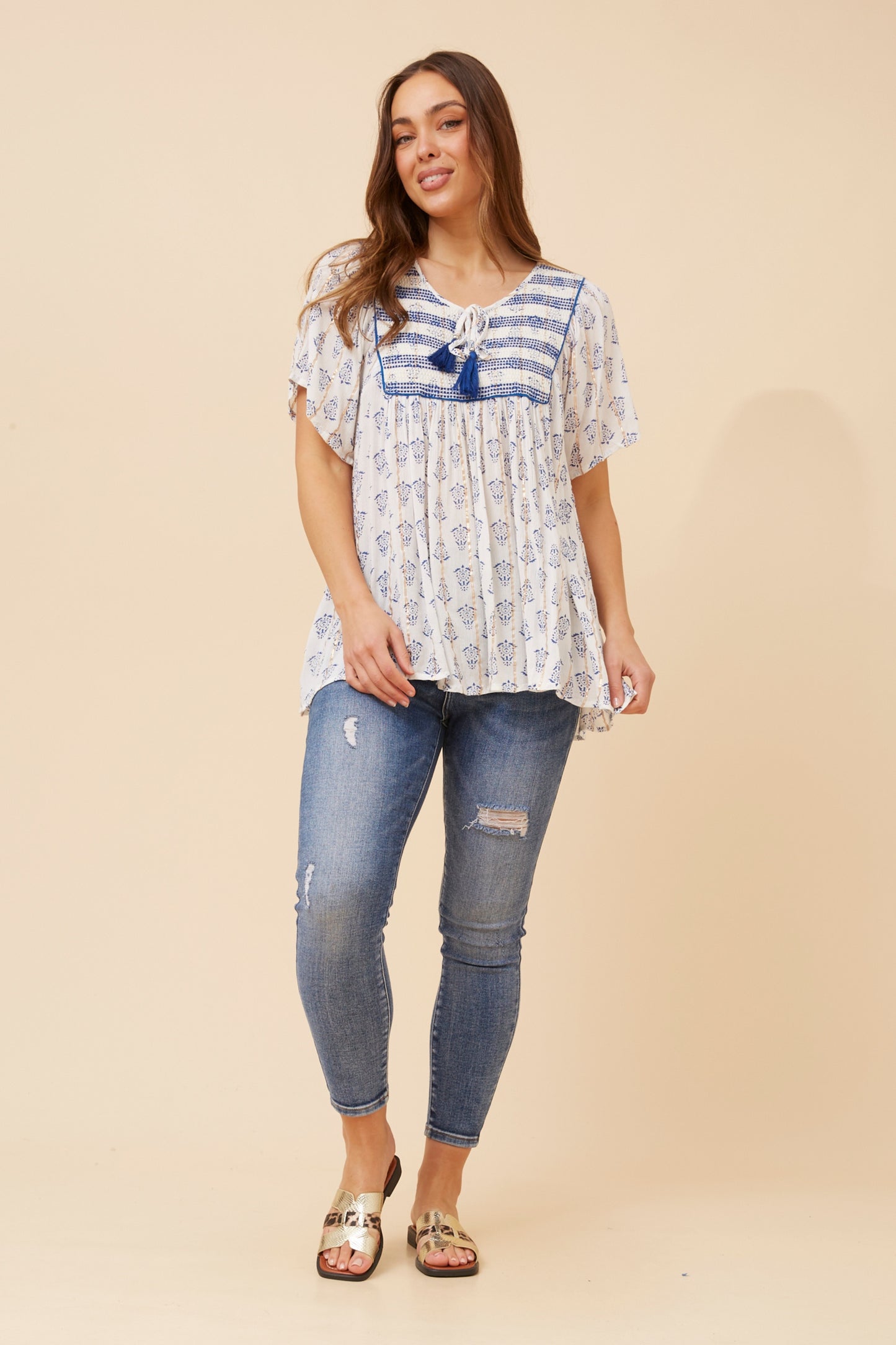 JUDIE TOP - WHITE