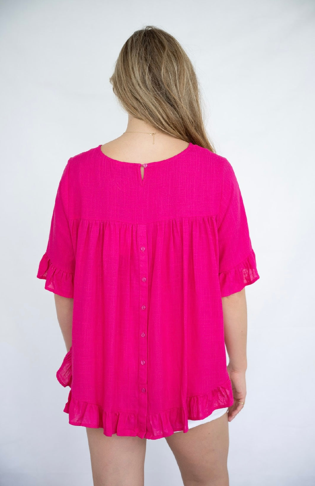 MAREE TOP - FUCHSIA