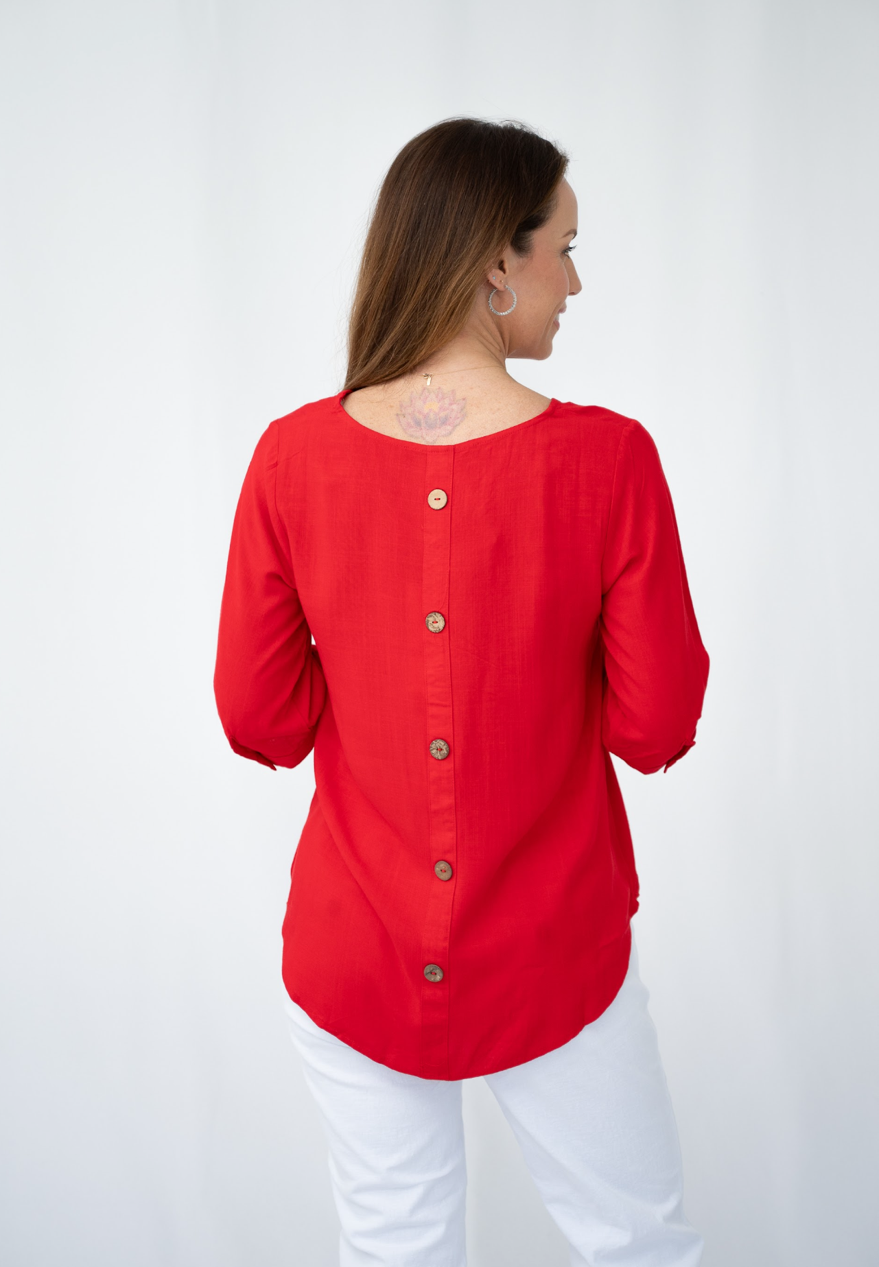 CASEY TOP - RED