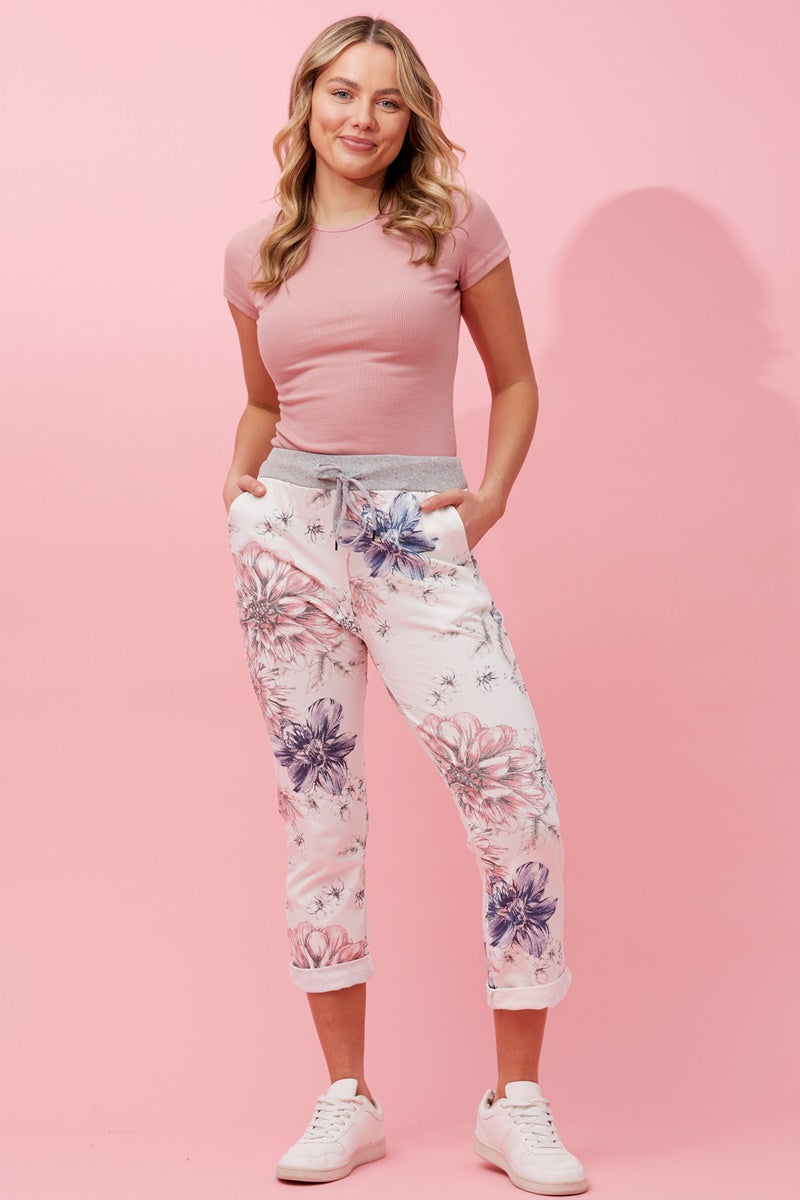 MYLA JOGGERS - PETAL PINK