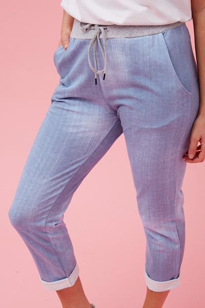 MYLA JOGGERS - LIGHT DENUM