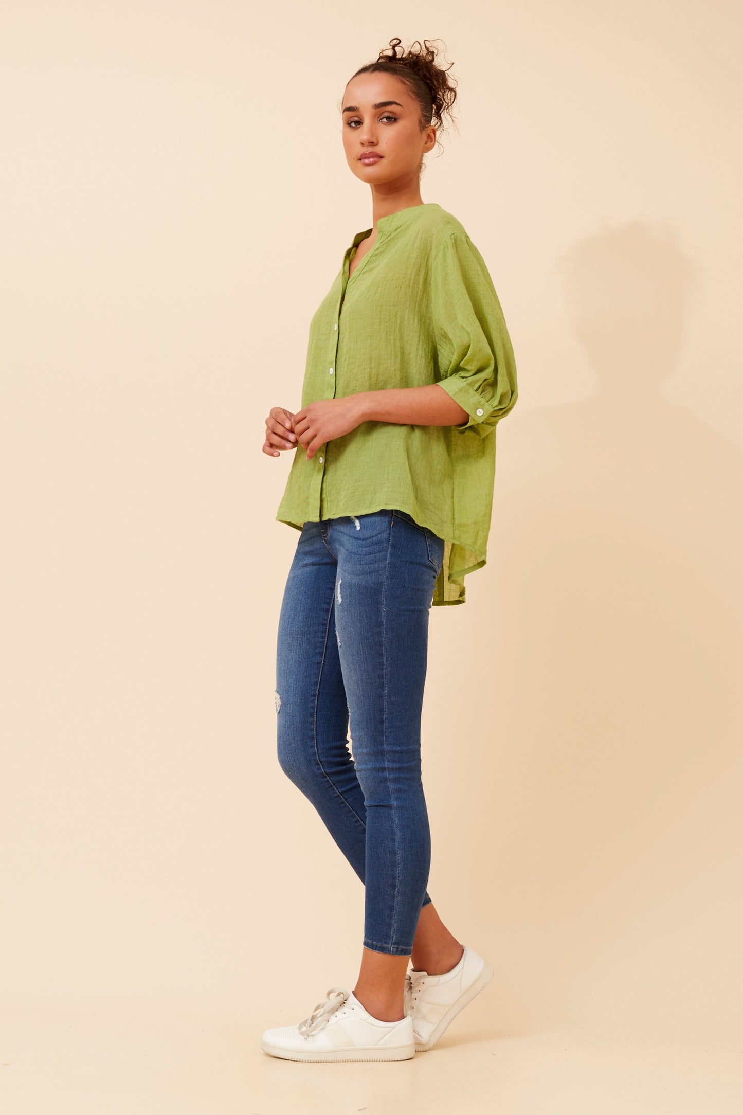 ELAINE TOP - PISTACHIO