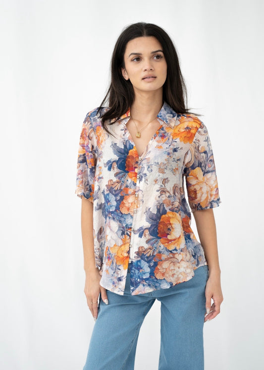 ALESSIA TOP - BLUE