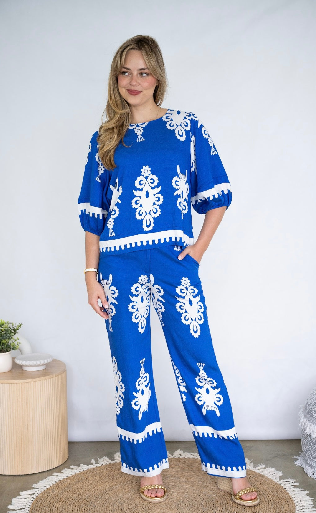 SIARRA PANTS - COBALT BLUE