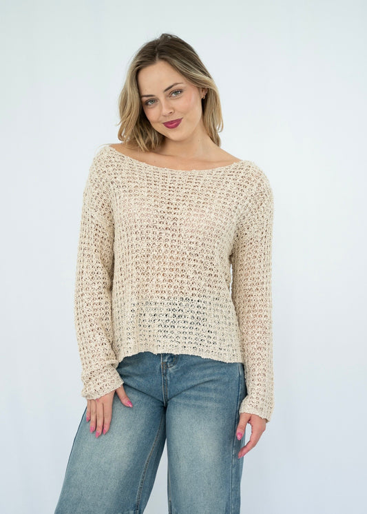 SHELBY KNIT - BEIGE