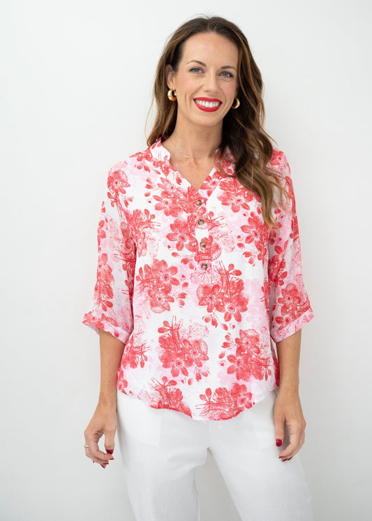 JANAYA TOP - RED