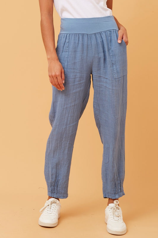 TASH PANTS - DENIM