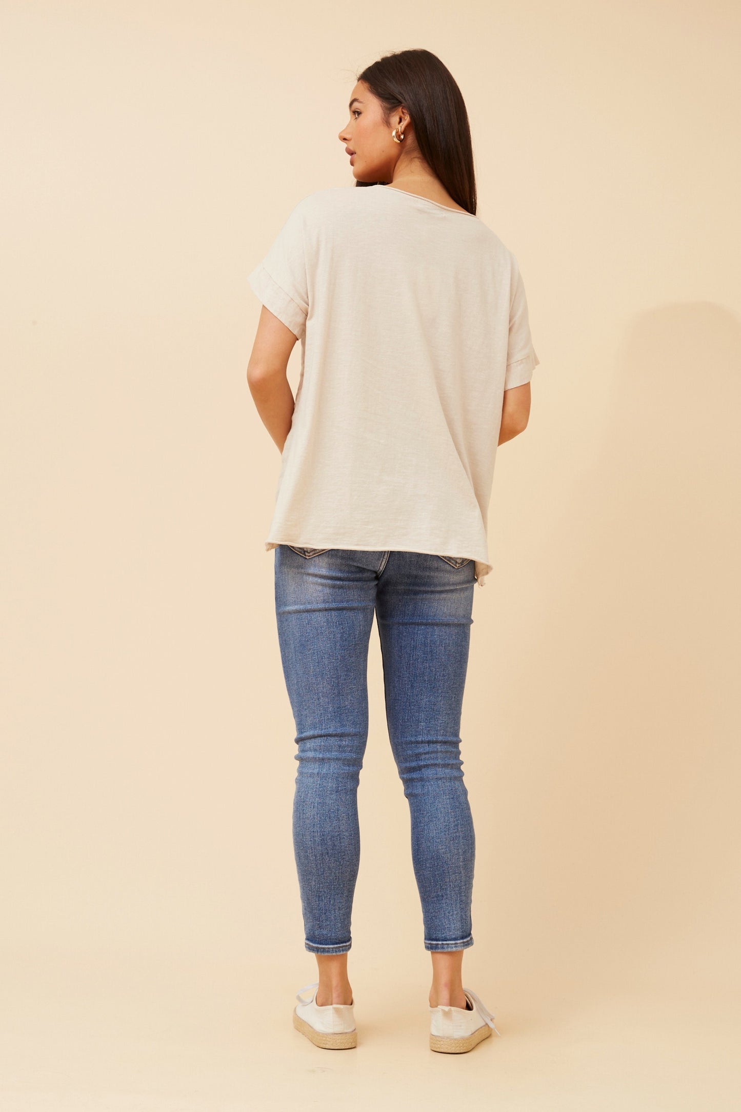 JOVIE TOP - LINEN