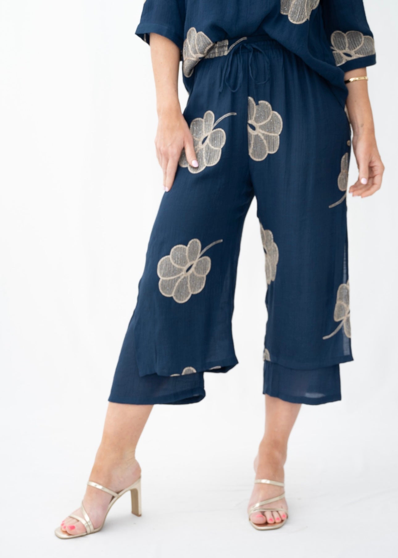 MARCIE PANTS - NAVY