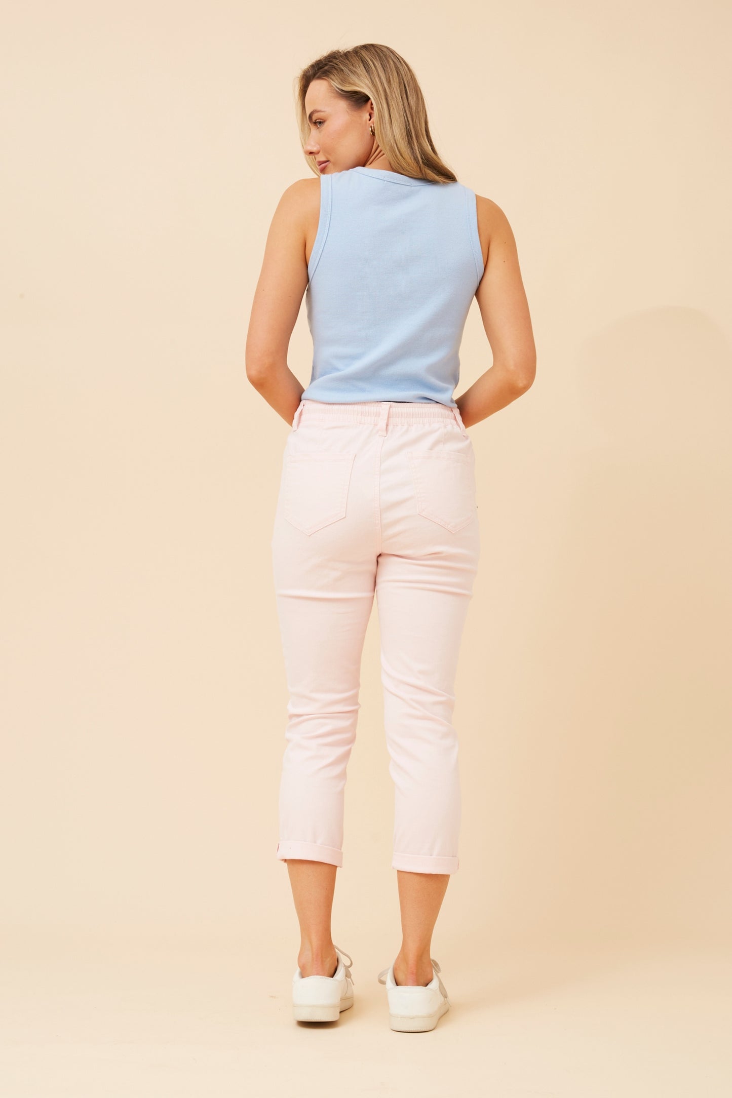 TIFFANY PANTS - CRYSTAL PINK