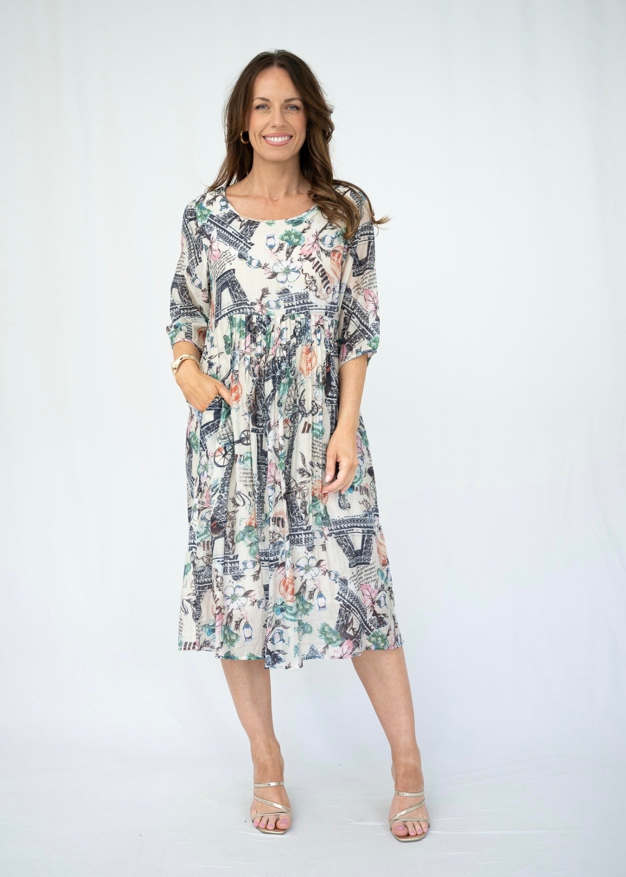 ROCHELLE MIDI DRESS