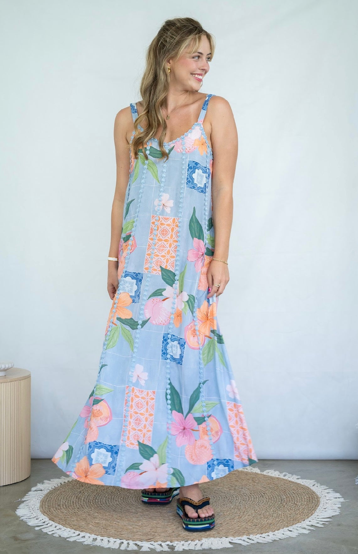 KARLEY MAXI SHIFT DRESS