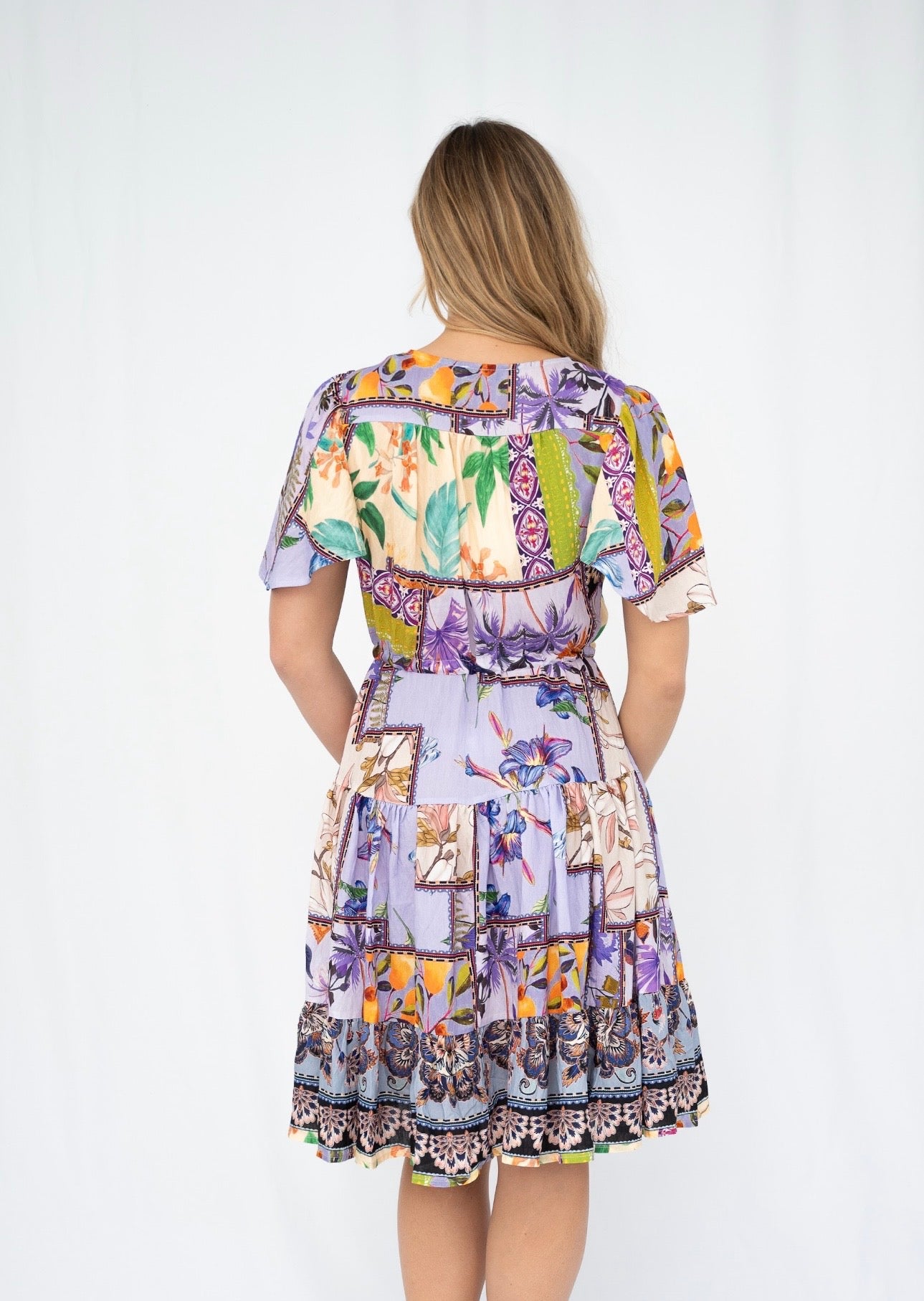 MILLY MINI DRESS - LAVENDER