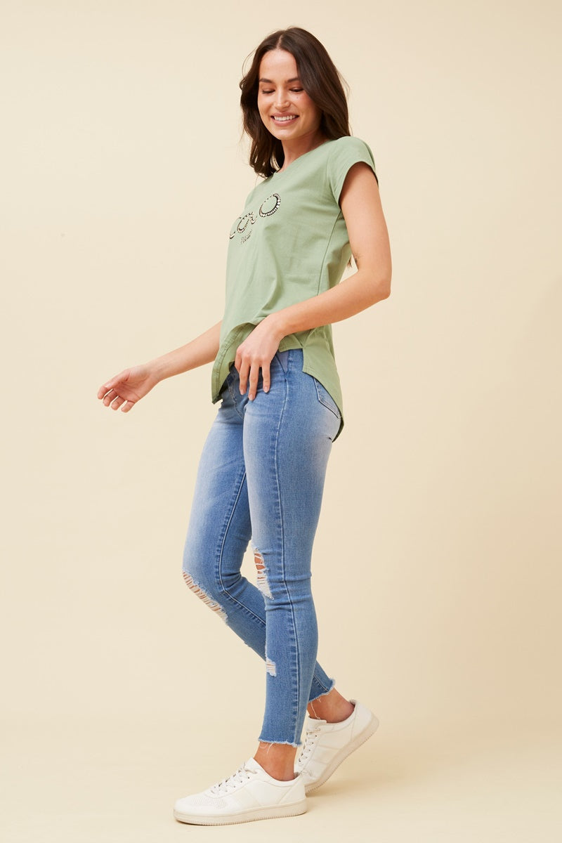 COCO TOP - GREEN ASH