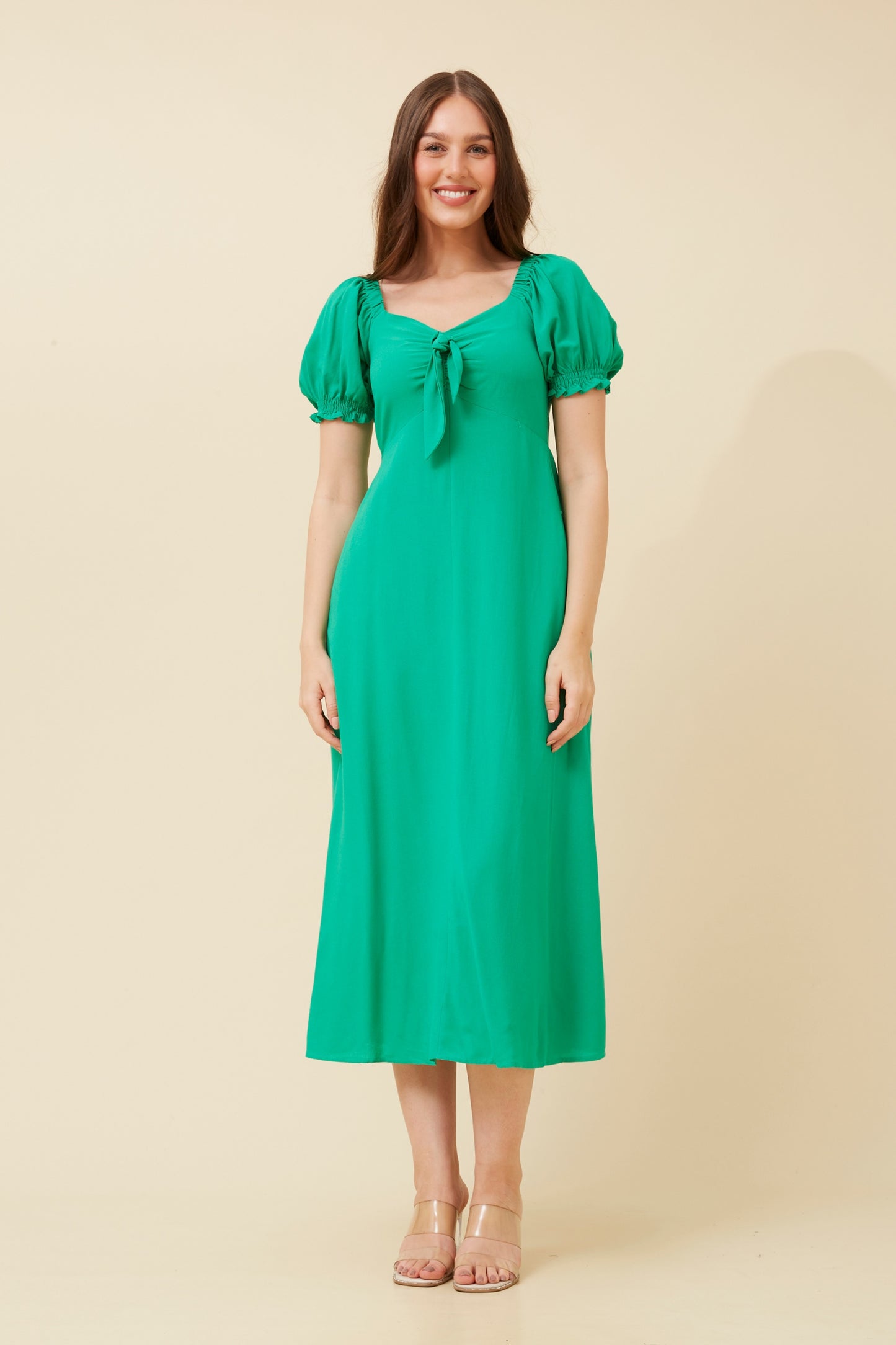 WINONA MIDI DRESS - JADE