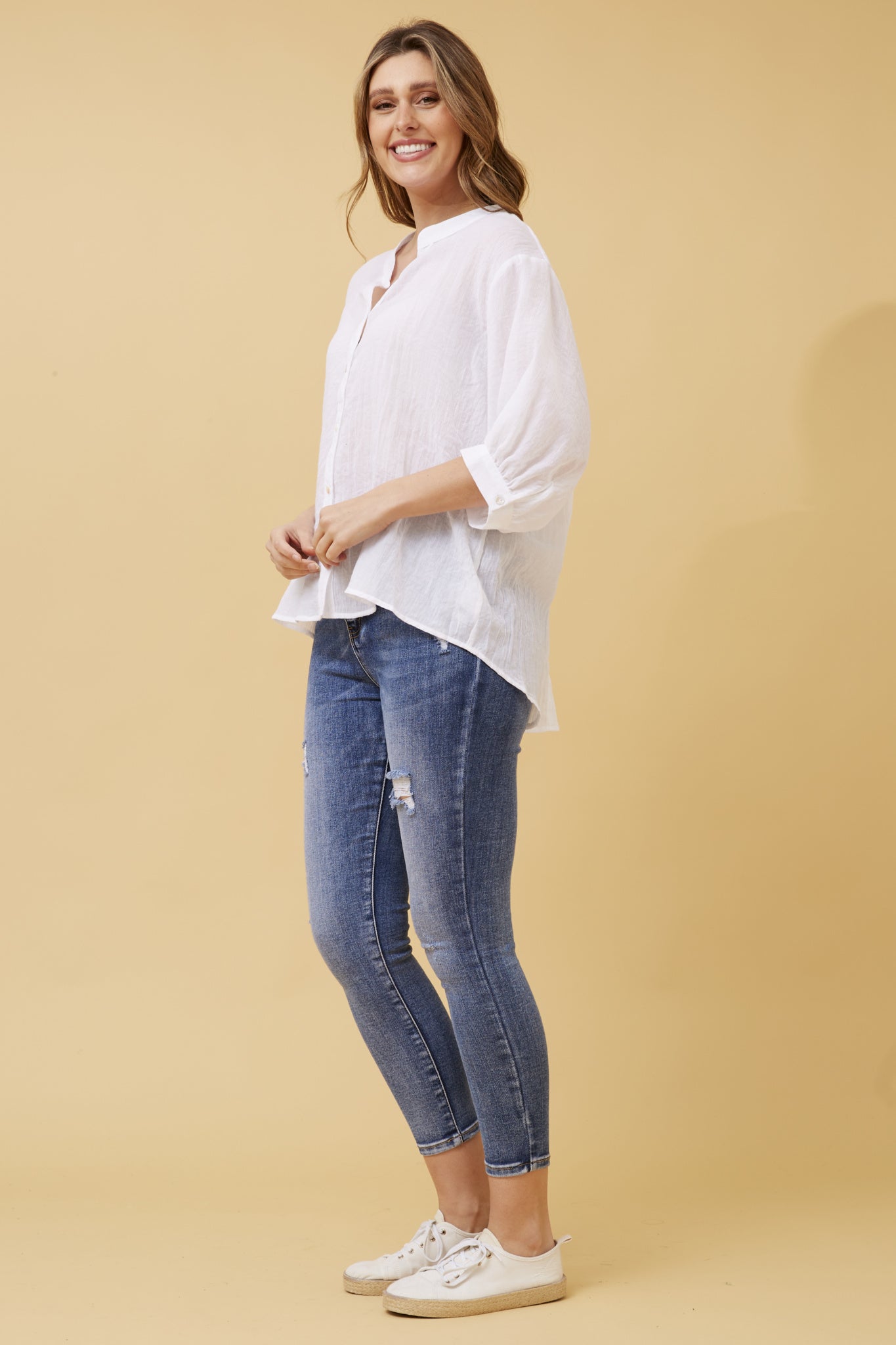 ELAINE TOP - WHITE