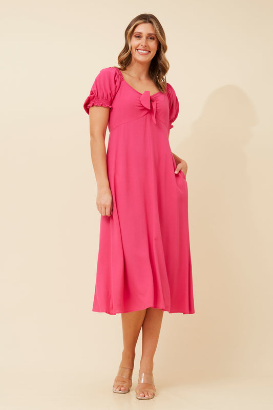 WINONA MIDI DRESS - PINK