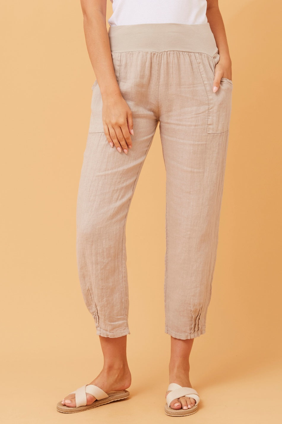 TASH PANTS - LINEN