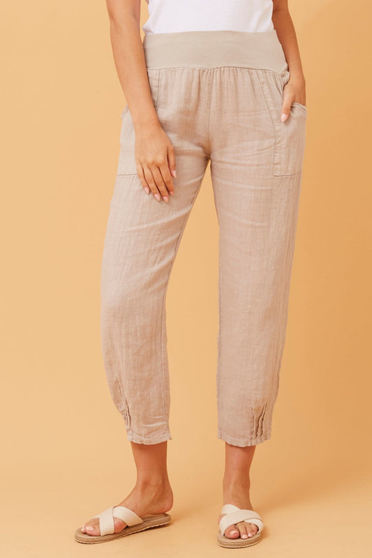 TASH PANTS - LINEN