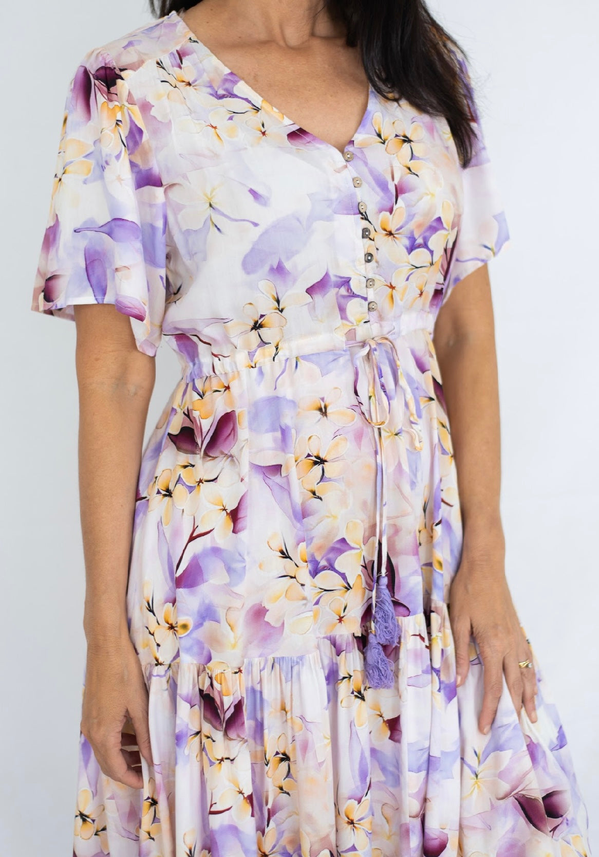 ELSIE MINI DRESS - LAVENDER