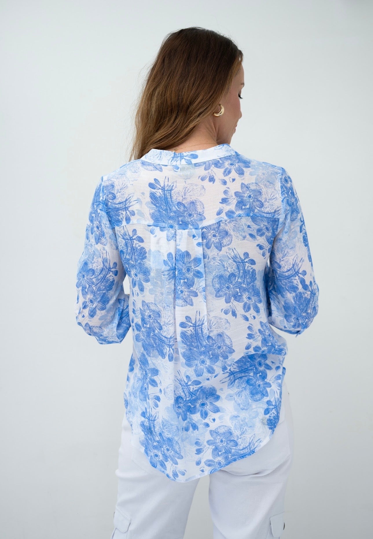 JANAYA TOP - BLUE