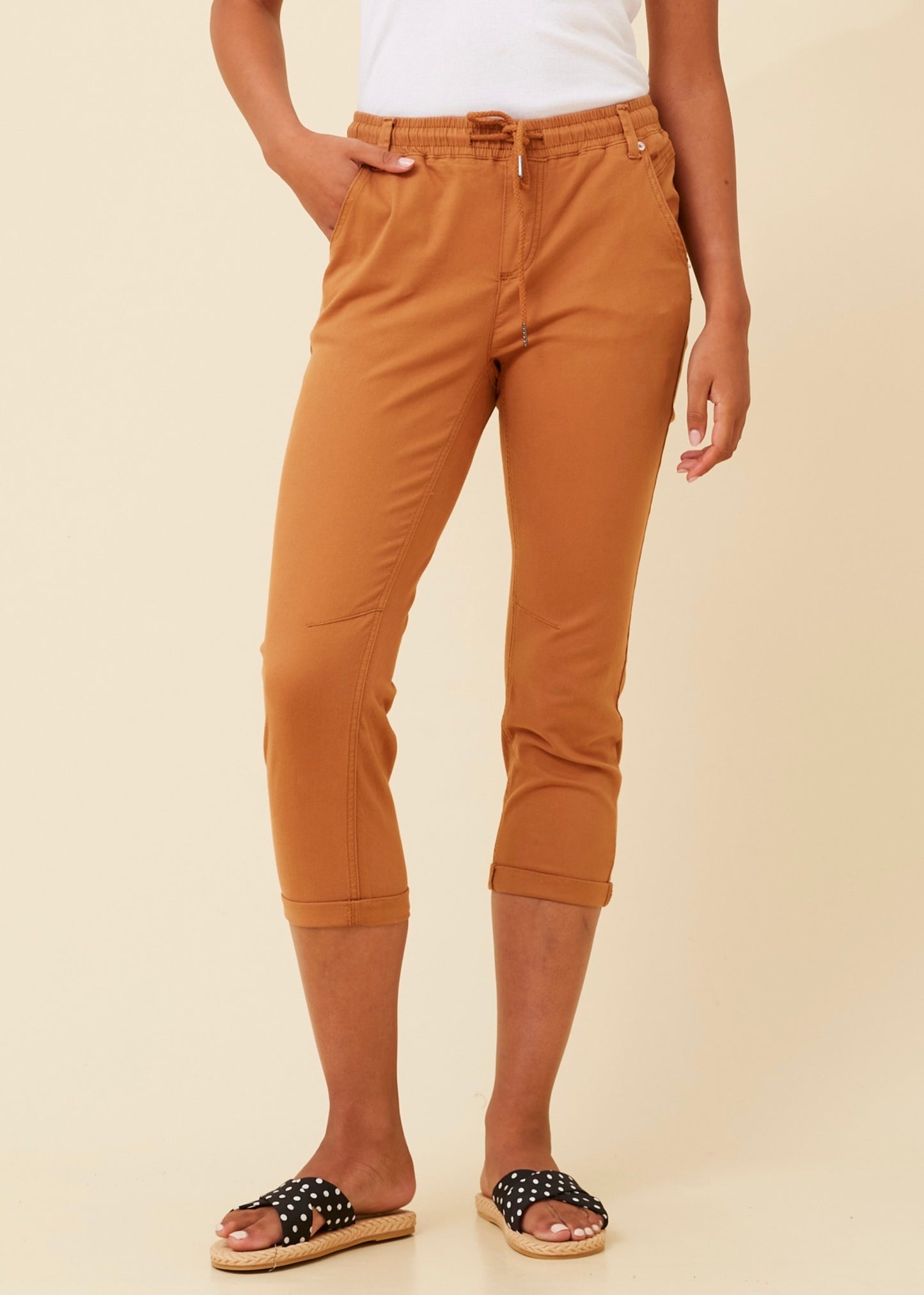 TIFFANY PANTS - ORANGE