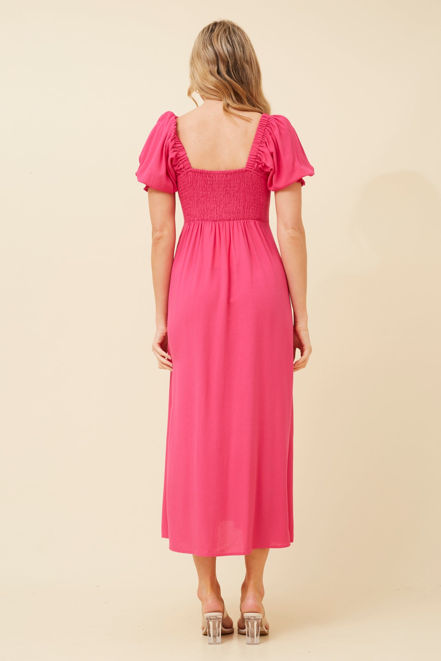 WINONA MIDI DRESS - PINK