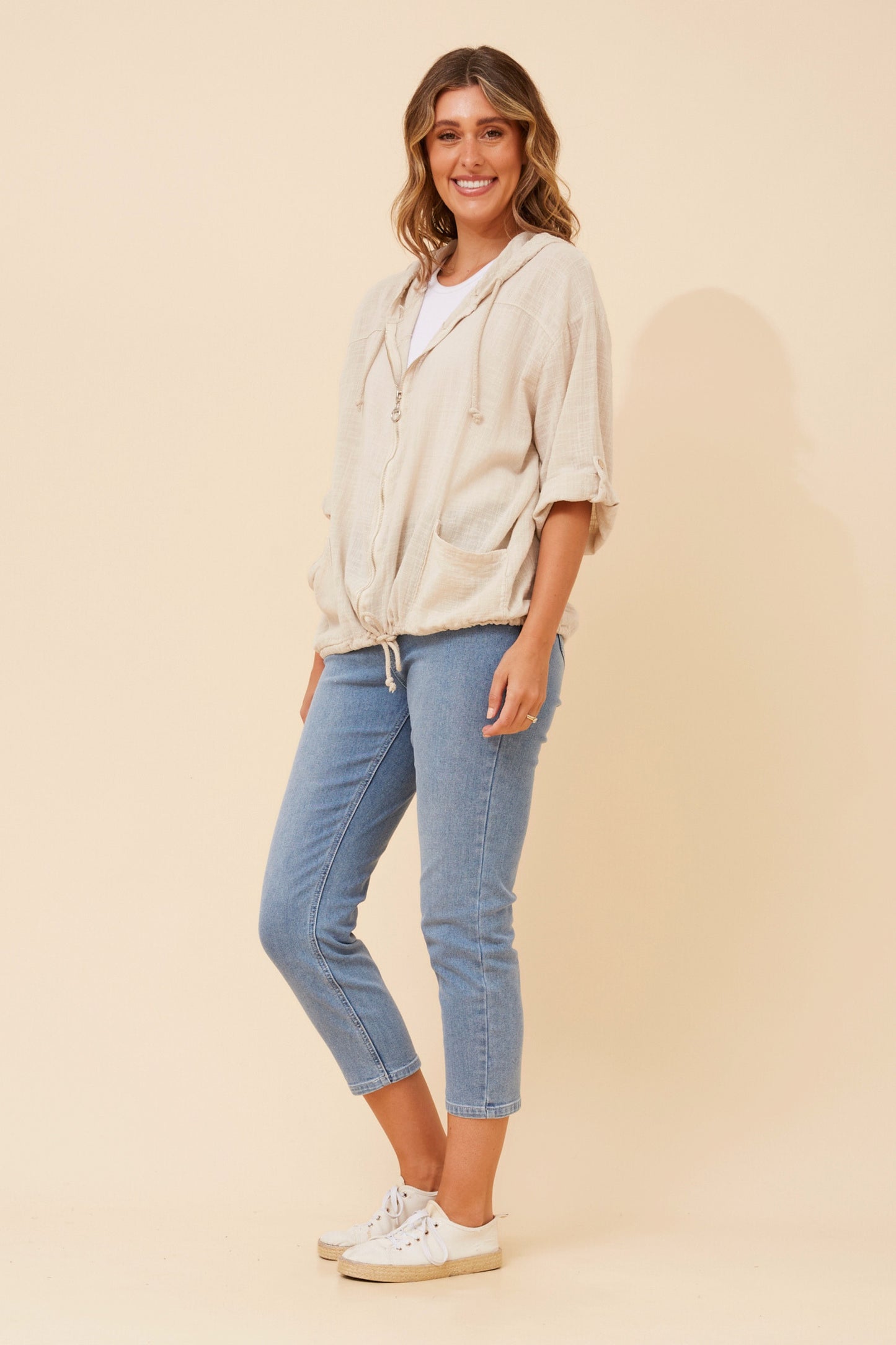 MARISSA JACKET - LINEN