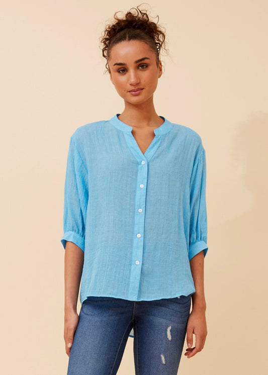 ELAINE TOP - COOL WATER