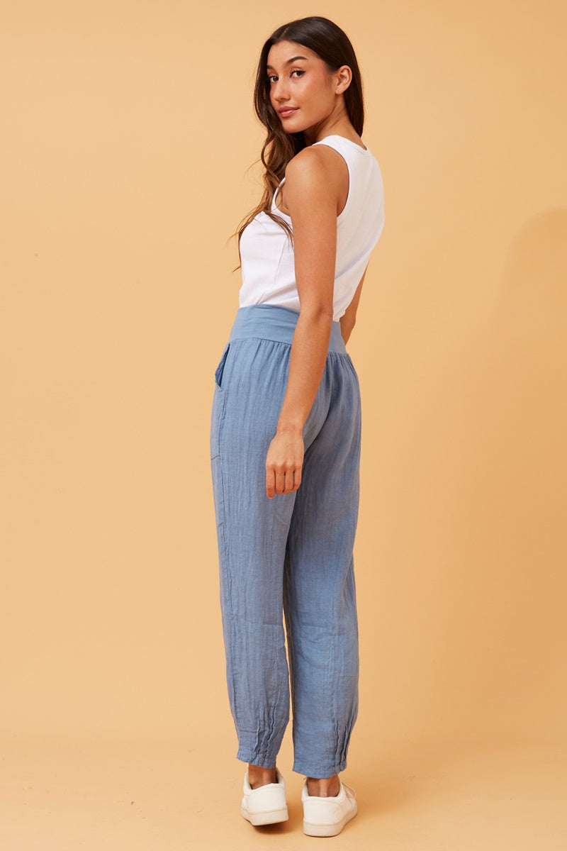 TASH PANTS - DENIM