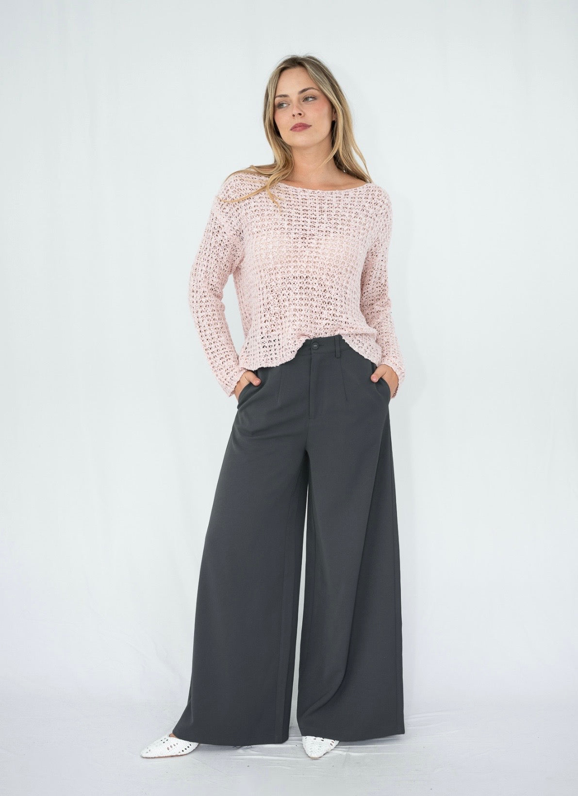 SHELBY KNIT - BABY PINK