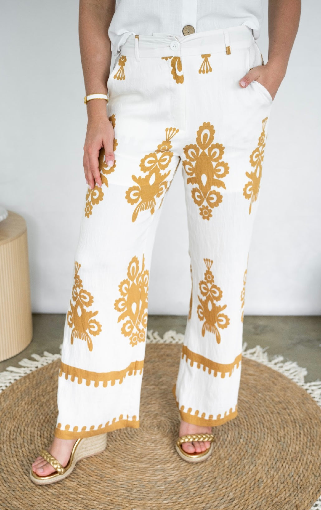 SIARRA PANTS - WHITE