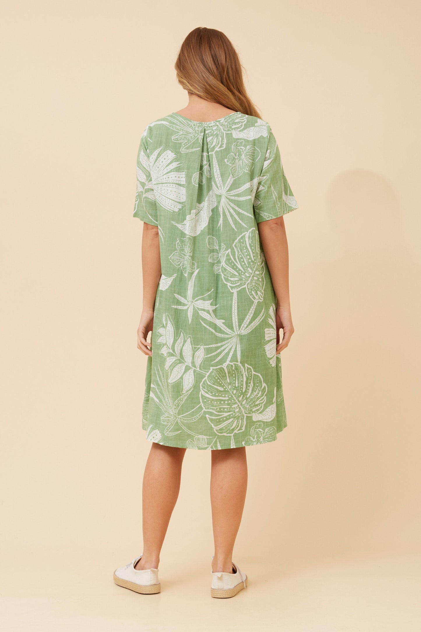 BRETTA MINI DRESS - GREEN