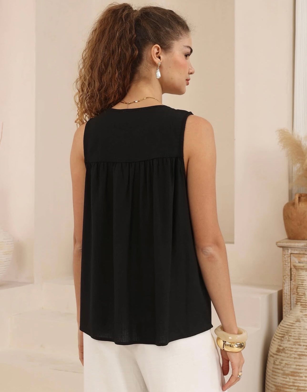 ALLY TOP - BLACK